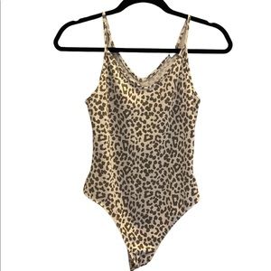 Leopard print AE bodysuit